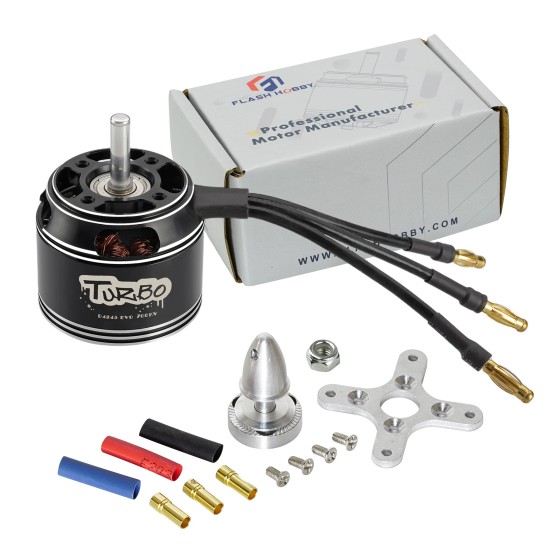 Original FLASHHOBBY D4245EVO 4245 800KV BLDC Motor Brushless Motor for Rc Aircraft RC Helicopter Lawnmowers Wholesale Price